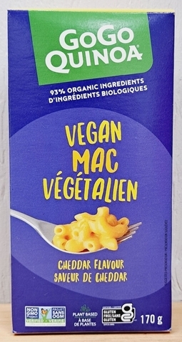 Mac & Vegan Cheese - GoGo Quinoa